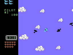 Time Pilot screenshot 5 for Colecovision
